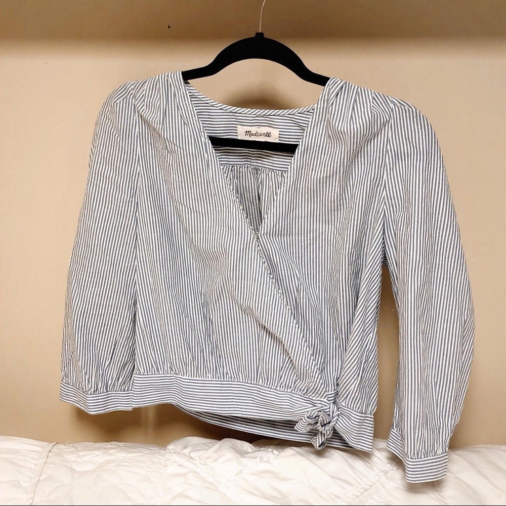 Madewell Wrap Top